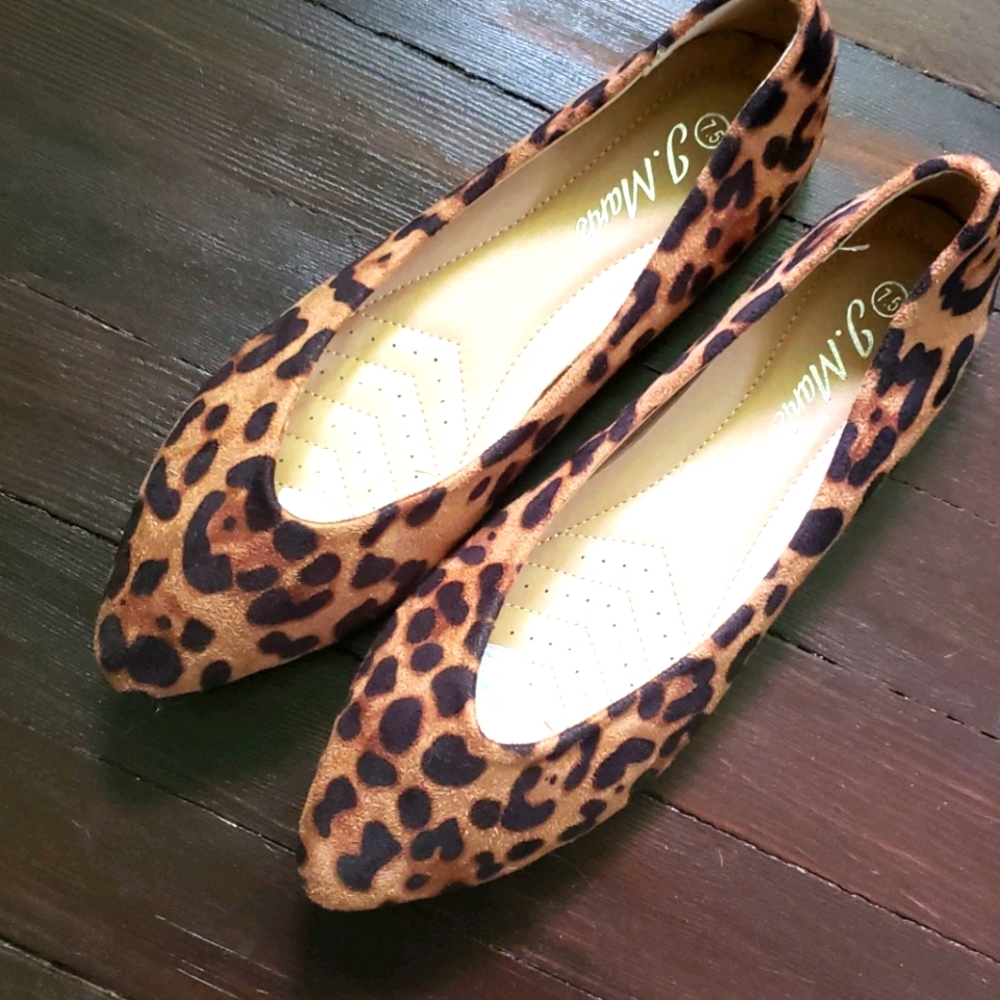 NEW Leopard Print Flats